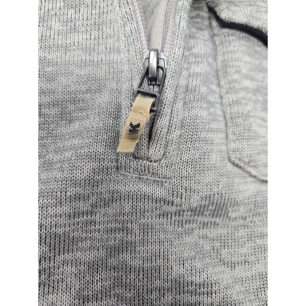 Mountain Khakis Sweater Mens M Old Faithful 1/4 Zip Classic Fit Gray‎ Pull Over - Picture 10 of 12